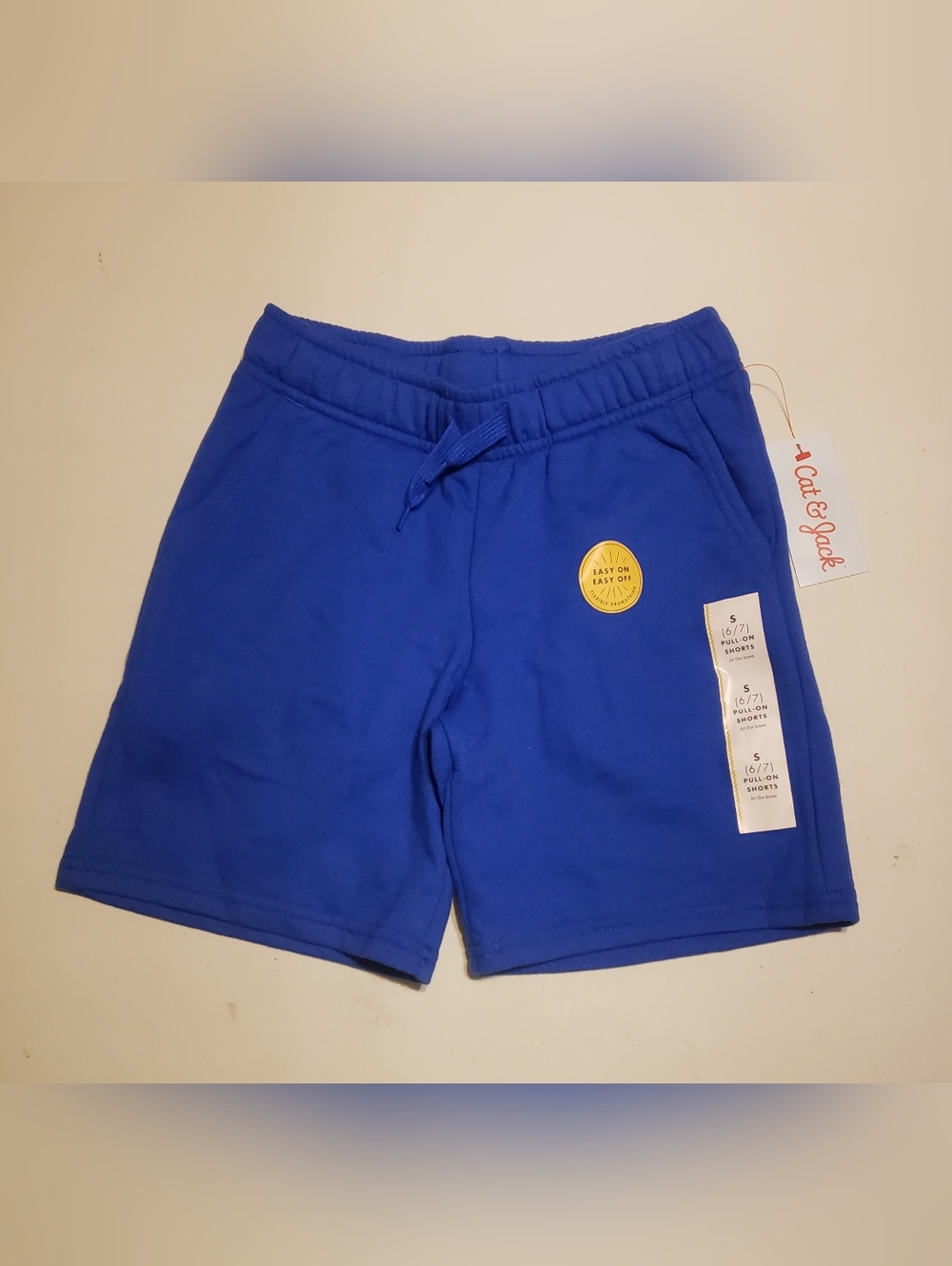 Cat & Jack Royal Blue Knit Pull-On Shorts